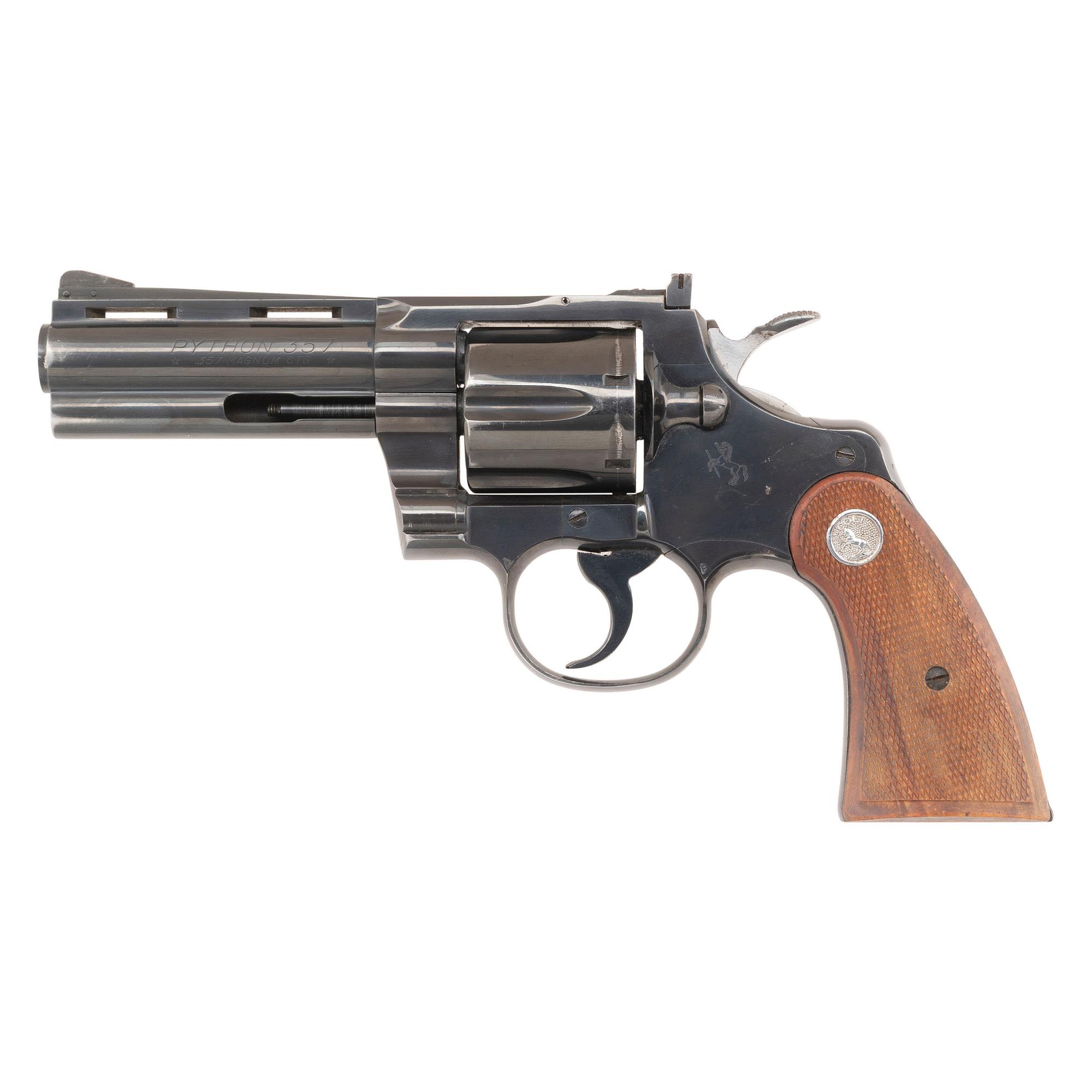 **Colt Python Revolver with 4" Barrel