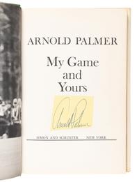 A Group of Seven Books on Golf Signed by Arnold Palmer, Sam Snead, Lee Trevino and Tom Watson