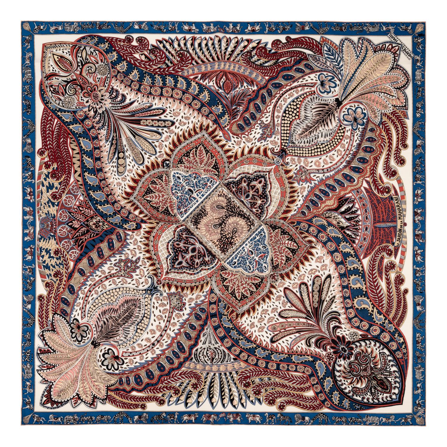 Hermès 140cm Cashmere/Silk Scarf