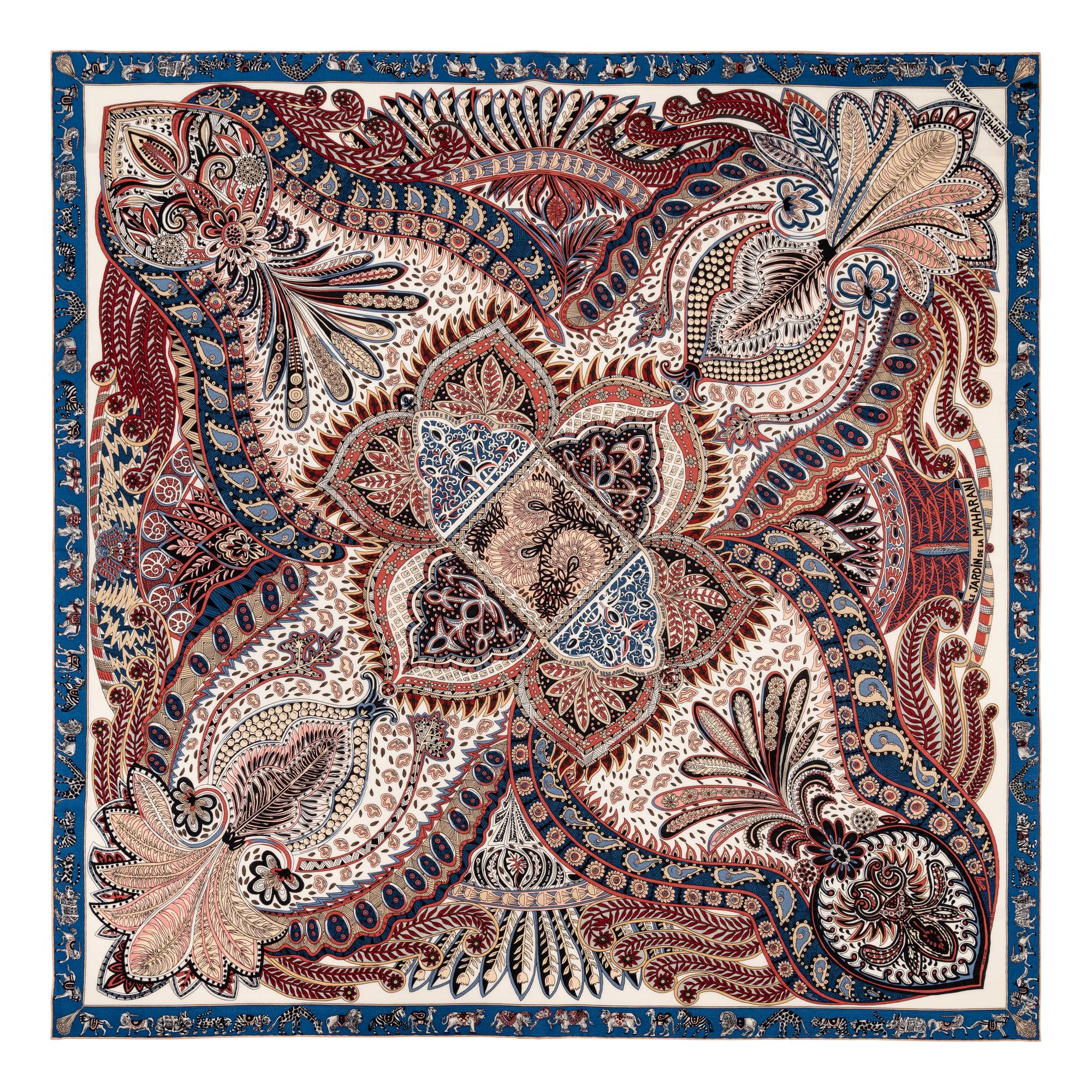 Hermès 140cm Cashmere/Silk Scarf