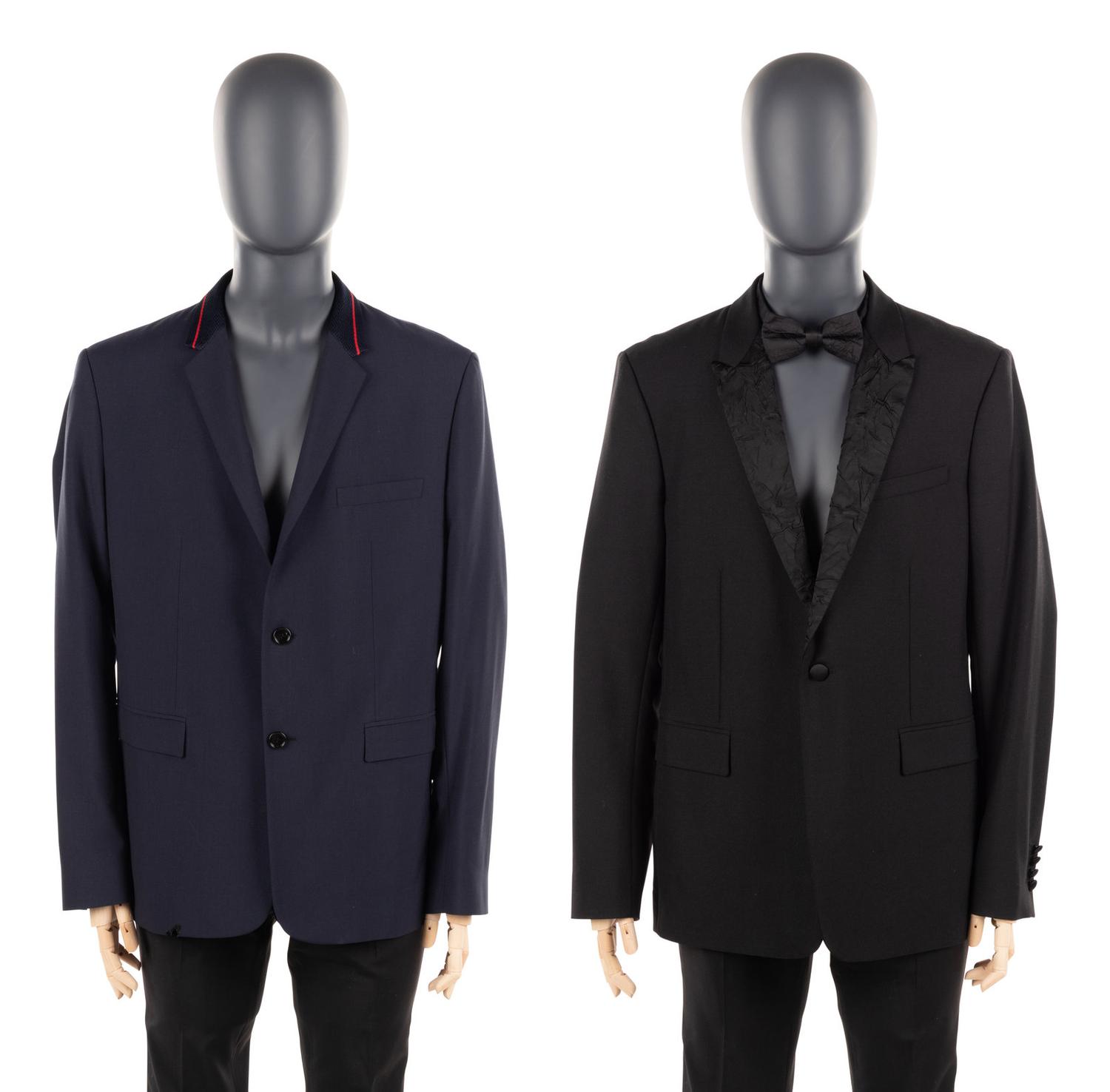 Two Men's Suits and Two Jackets: Three Dior and One Tom Ford, 2015-20 — BNY 57, 80