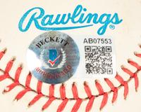 A Ted Williams Signed Autograph Baseball (Beckett Authentication Services BAS Certified),