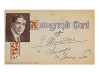 [20TH-CENTURY OPERA SINGERS]. A group of 6 photographs or photographic postcards of opera singers from the 1910s, most signed, comprising images of: