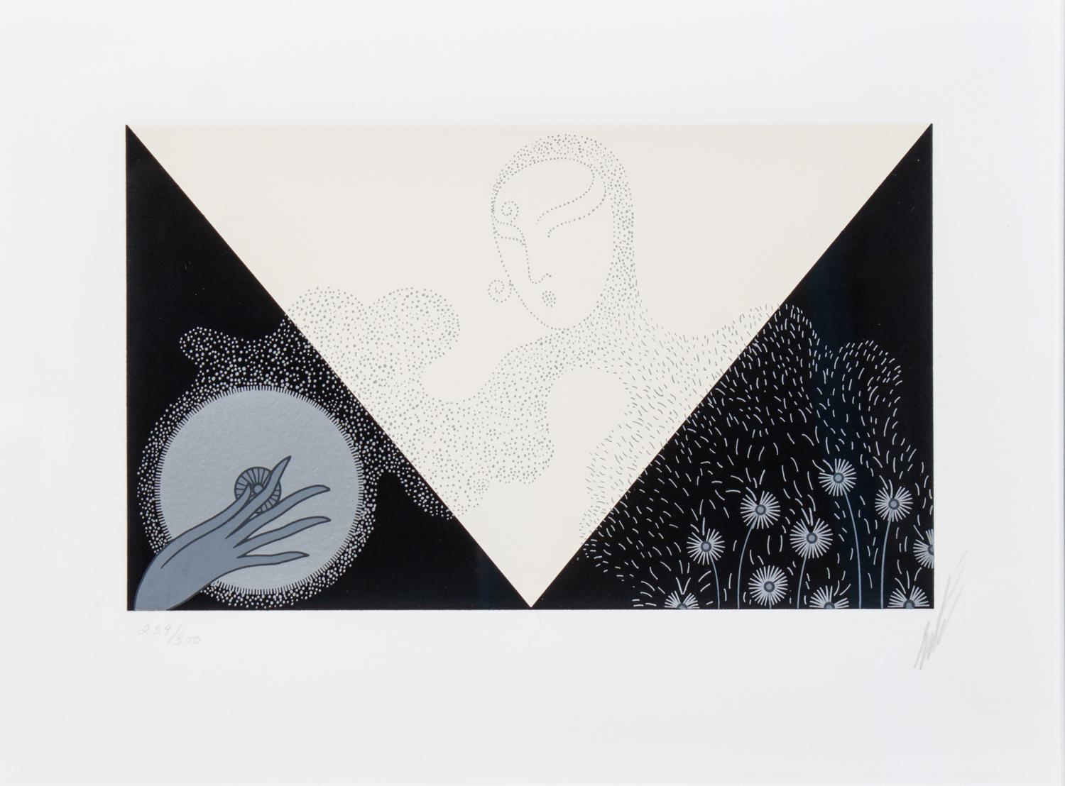 Erte, (French, 1892-1990), Summer Snow, 1980