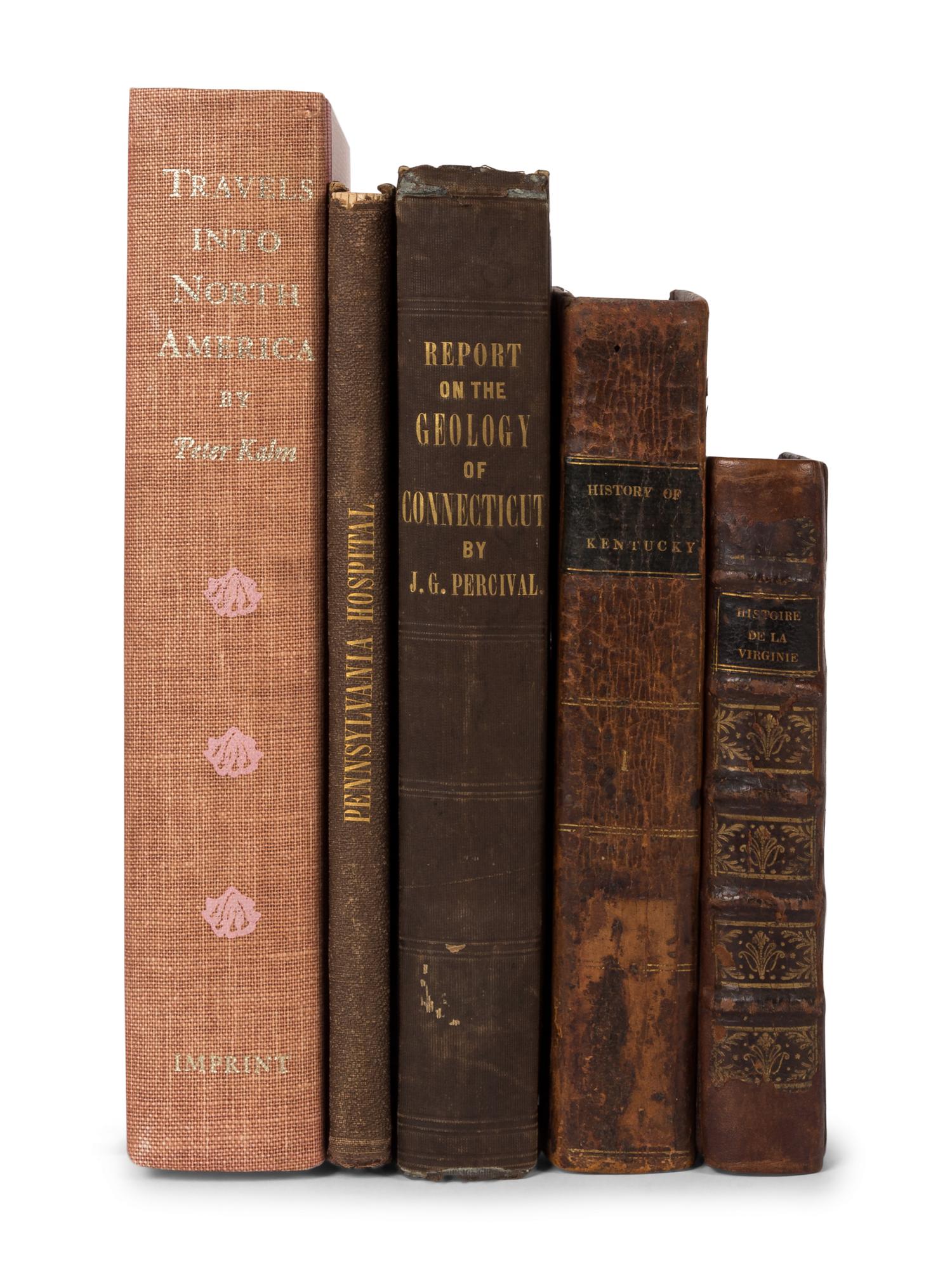 [AMERICANA]. A group of 8 works relating to American history, including: