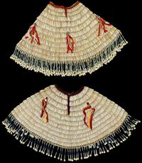 Two Plains dentalium shell women's capes circa 1900