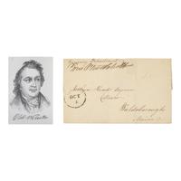[Americana] [Declaration of Independence] Wolcott, Oliver. Free franked signature