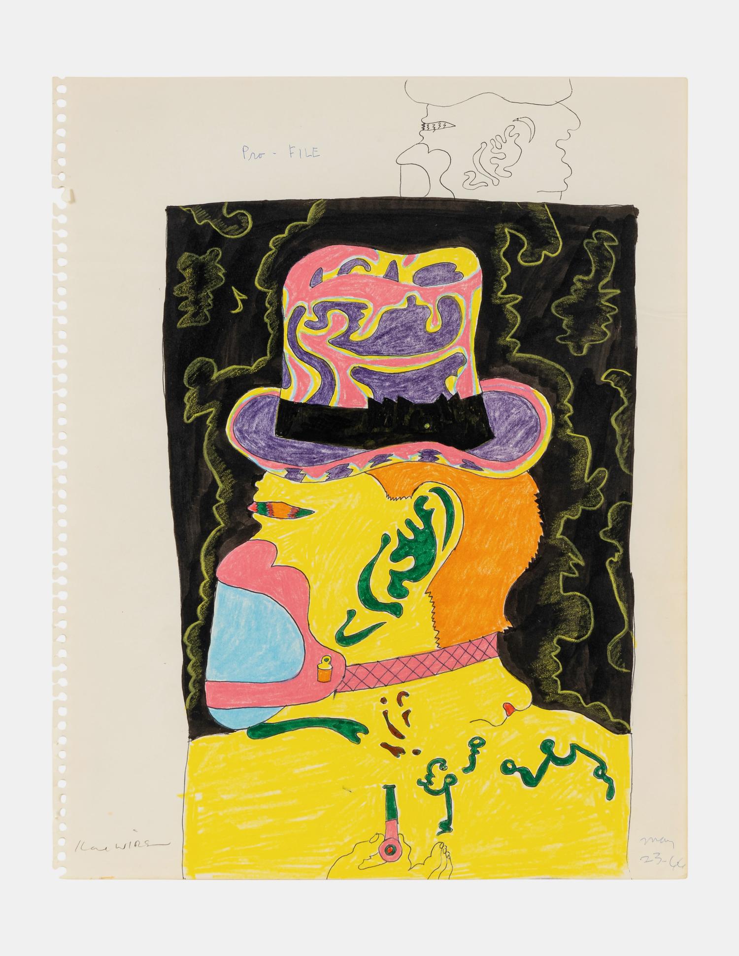 Untitled (Study for Gillateen) , 1966