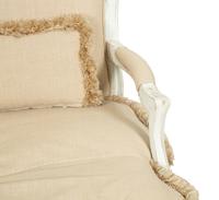 A Louis XV Style Painted Fauteuil