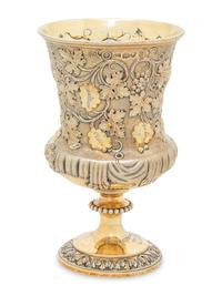A George IV Silver-Gilt Presentation Goblet