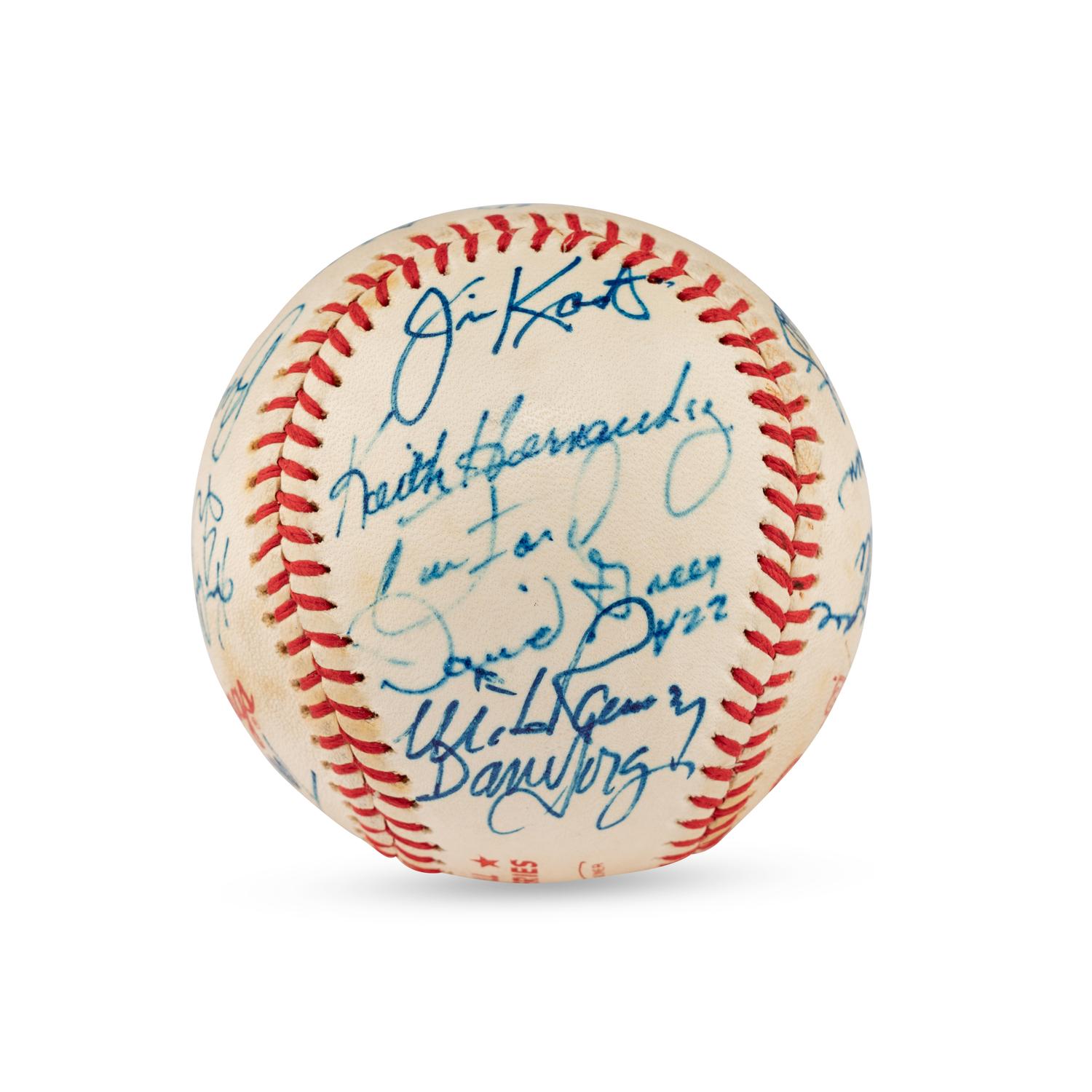 A 1982 World Series Champions St. Louis Cardinals Team Signed Autograph Baseball (Beckett Authentication Services Letter of Authenticity)