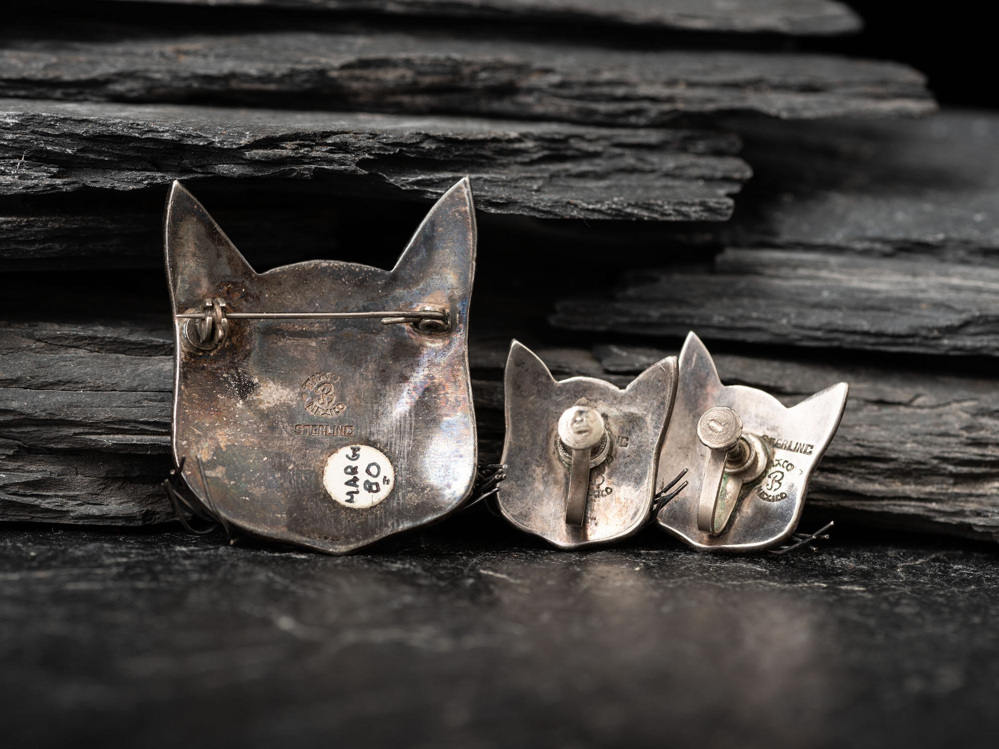 Taxco Sterling Silver Animal Jewelry