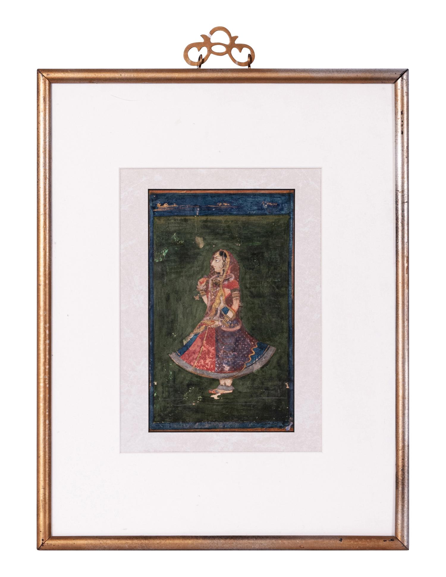 Four Indian Miniature Paintings