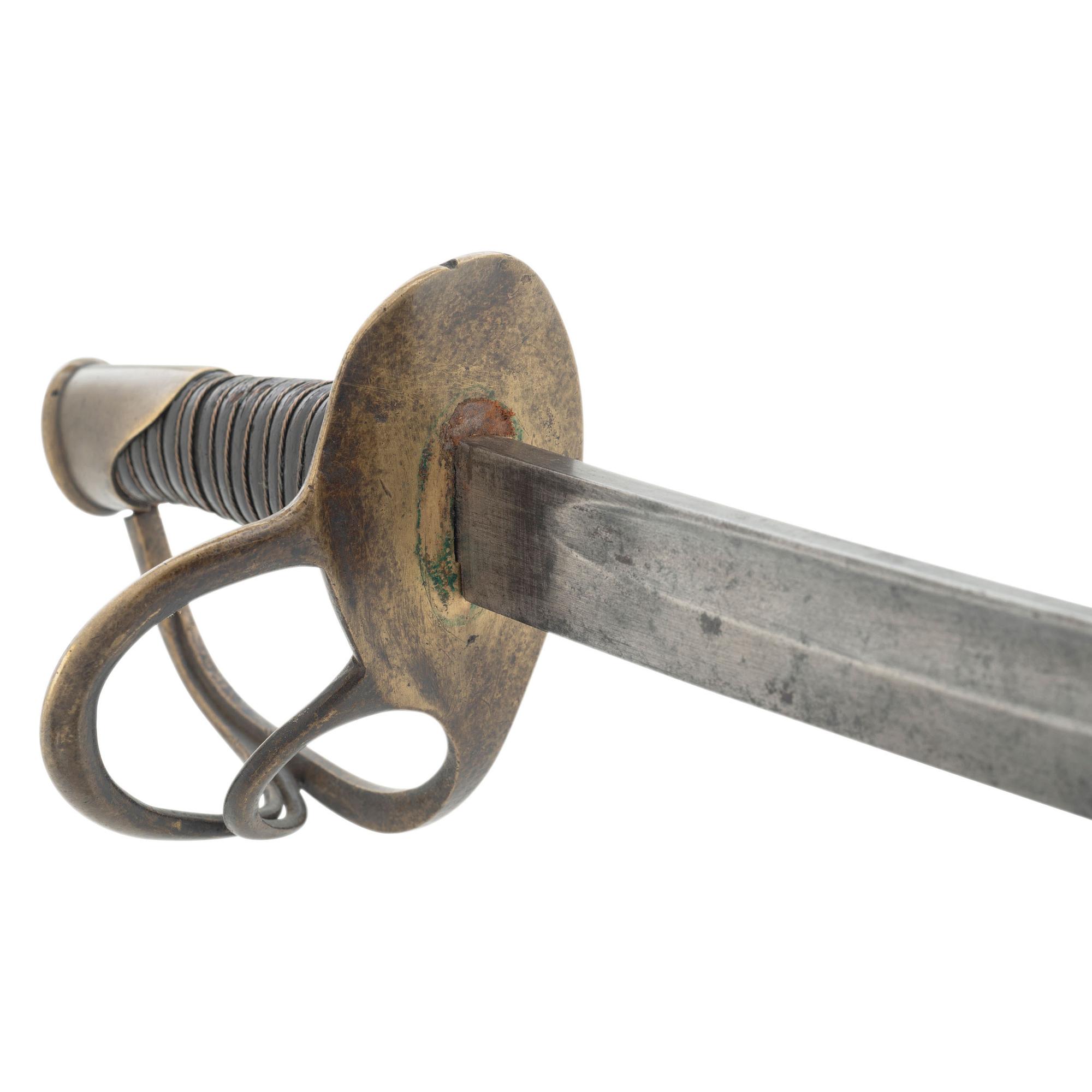 Memphis Novelty Works Thos Leech & Co Marked Enlisted Cavalry Saber