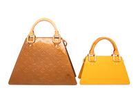 Louis Vuitton, Two Patent Empreinte Monogram Forsyth Bags