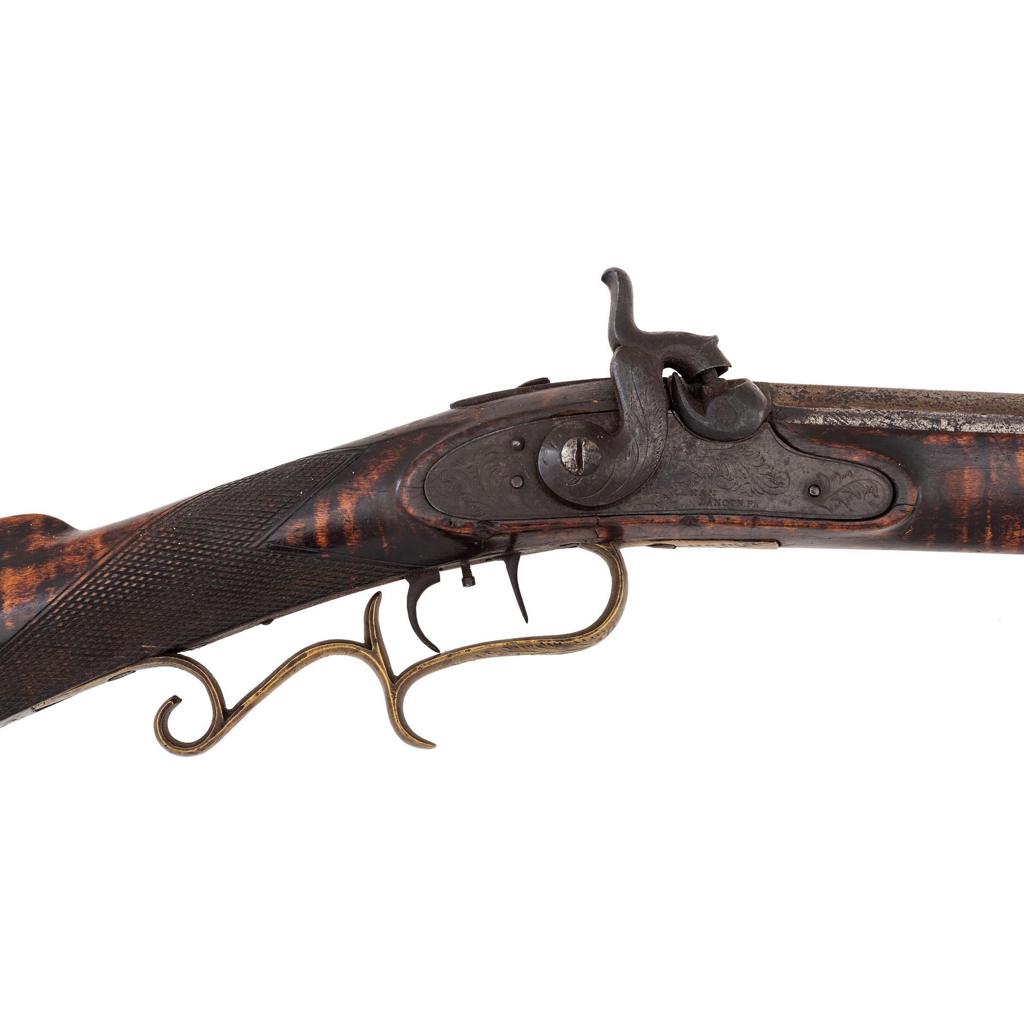 Leman Half Stock Percussion Rifle