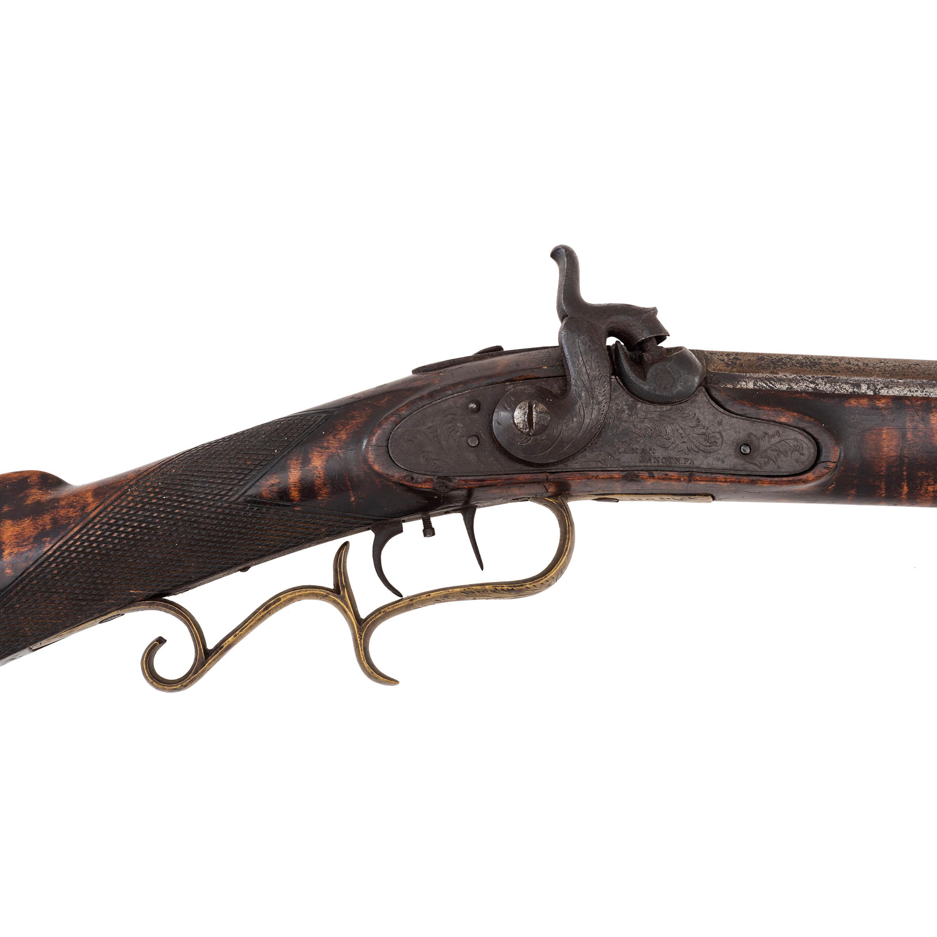 Leman Half Stock Percussion Rifle