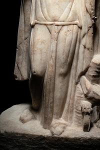 A Roman Marble Statue of Cybele