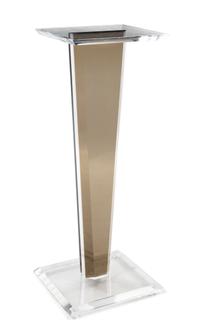 American, c.1980, a Lucite pedestal