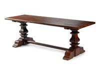 An Italian Renaissance Revival Oak Tavern Table