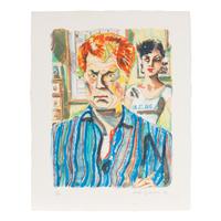 Self-Portrait with Lizzy , 1982