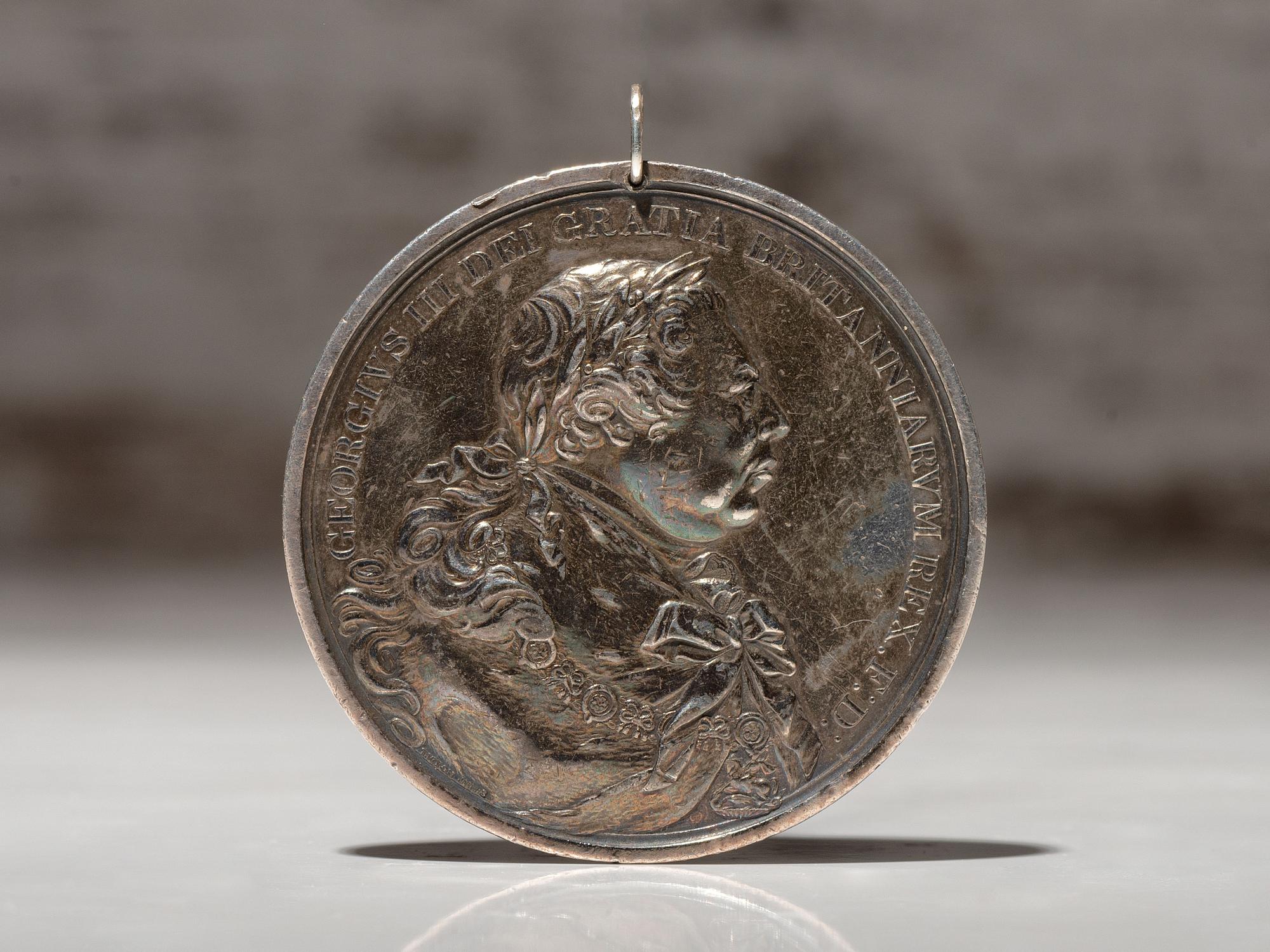 1814 George III Silver Peace Medal