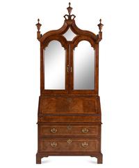 A Baker Mahogany Bureau Cabinet