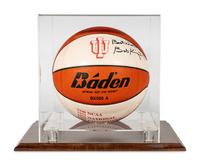 A Group of Indiana Basketball Signed Autograph Items,