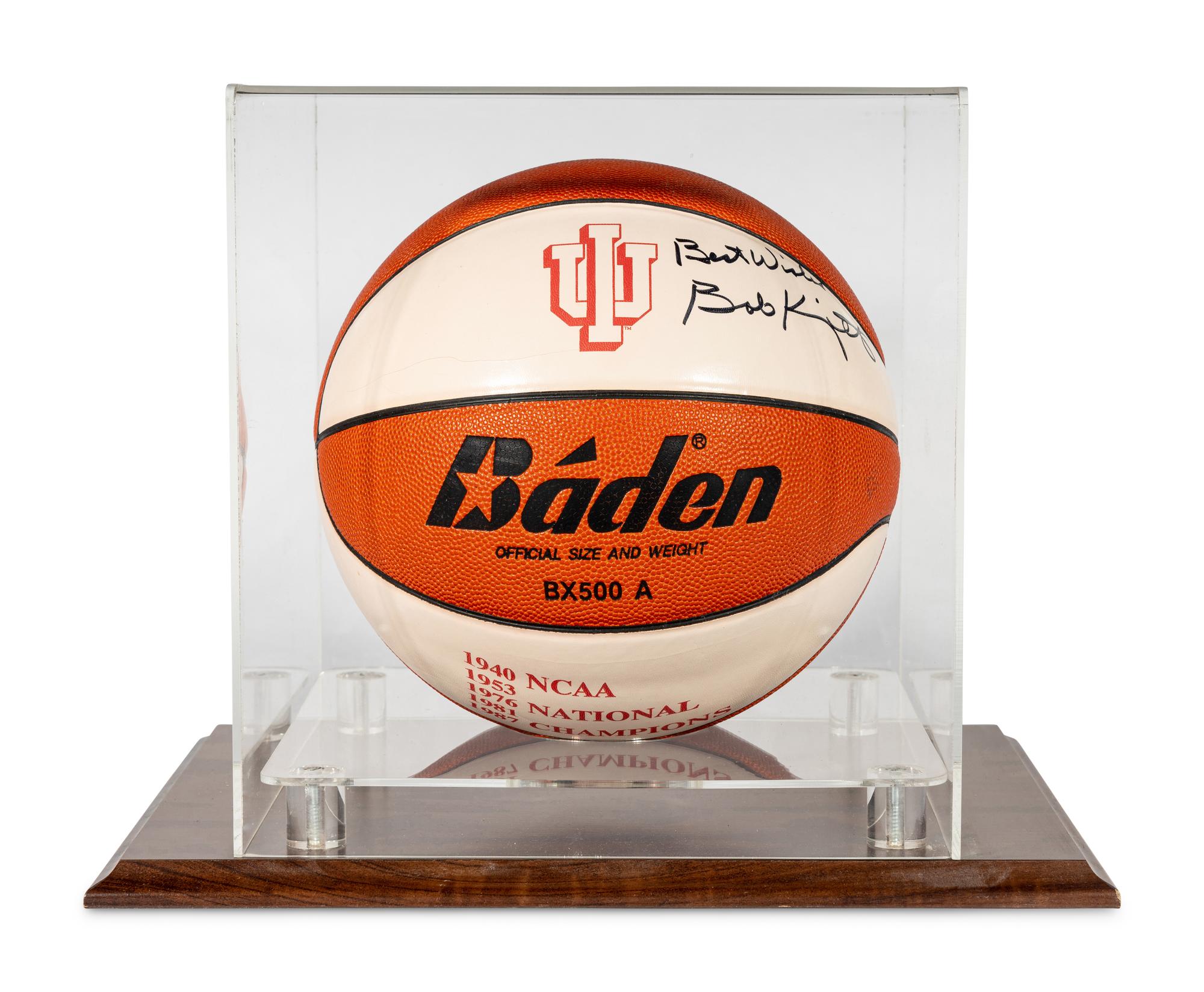 A Group of Indiana Basketball Signed Autograph Items,