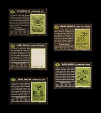 A Complete Set of 1969 Topps Football Cards (263/263)
