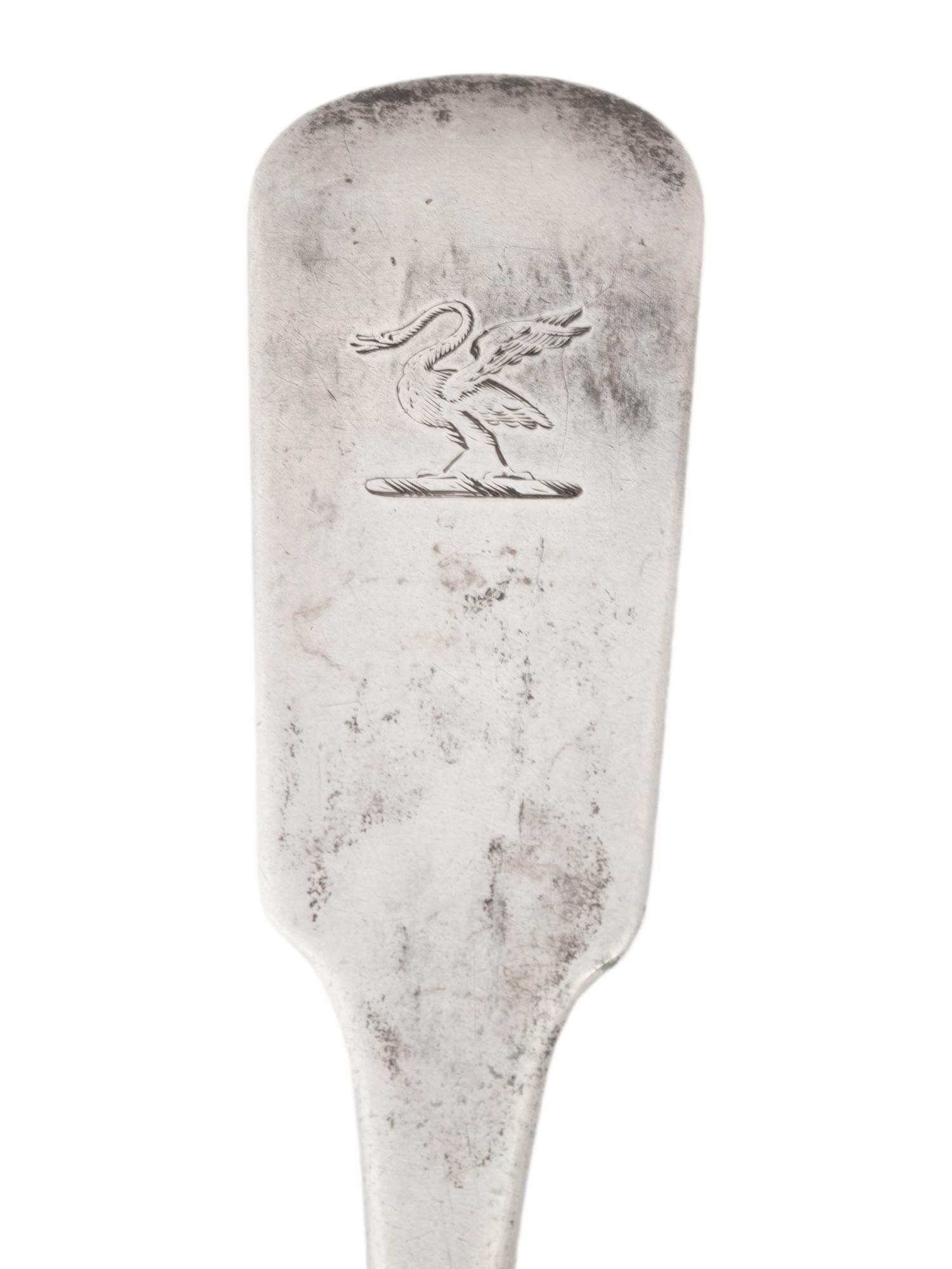 A Group of Coin Silver Spoons