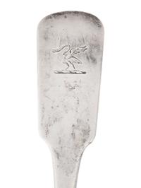 A Group of Coin Silver Spoons