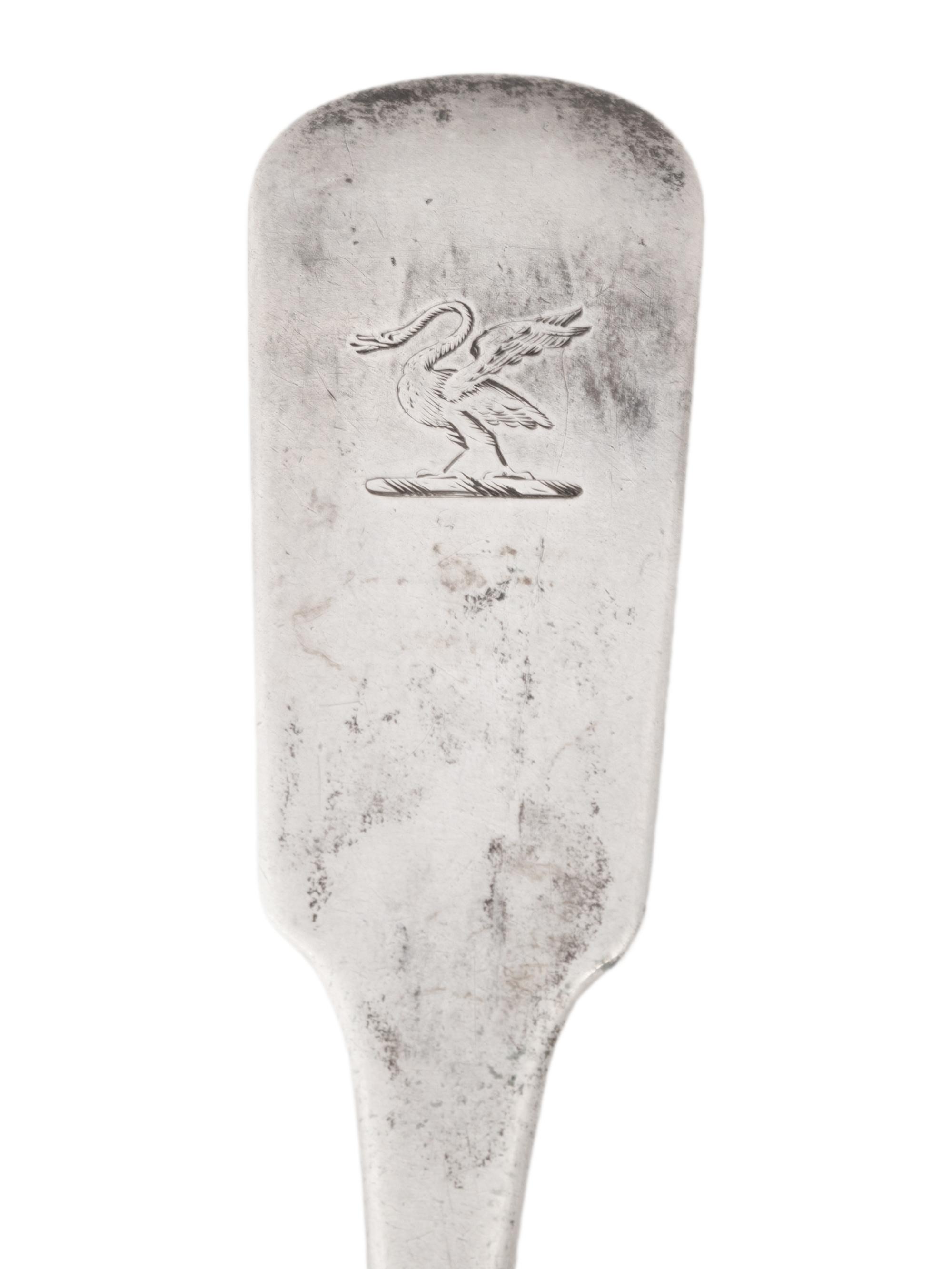 A Group of Coin Silver Spoons