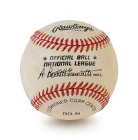 A Ted Williams and William H. Bill Terry Signed Baseball (BAS Beckett Authentication Services Certified),