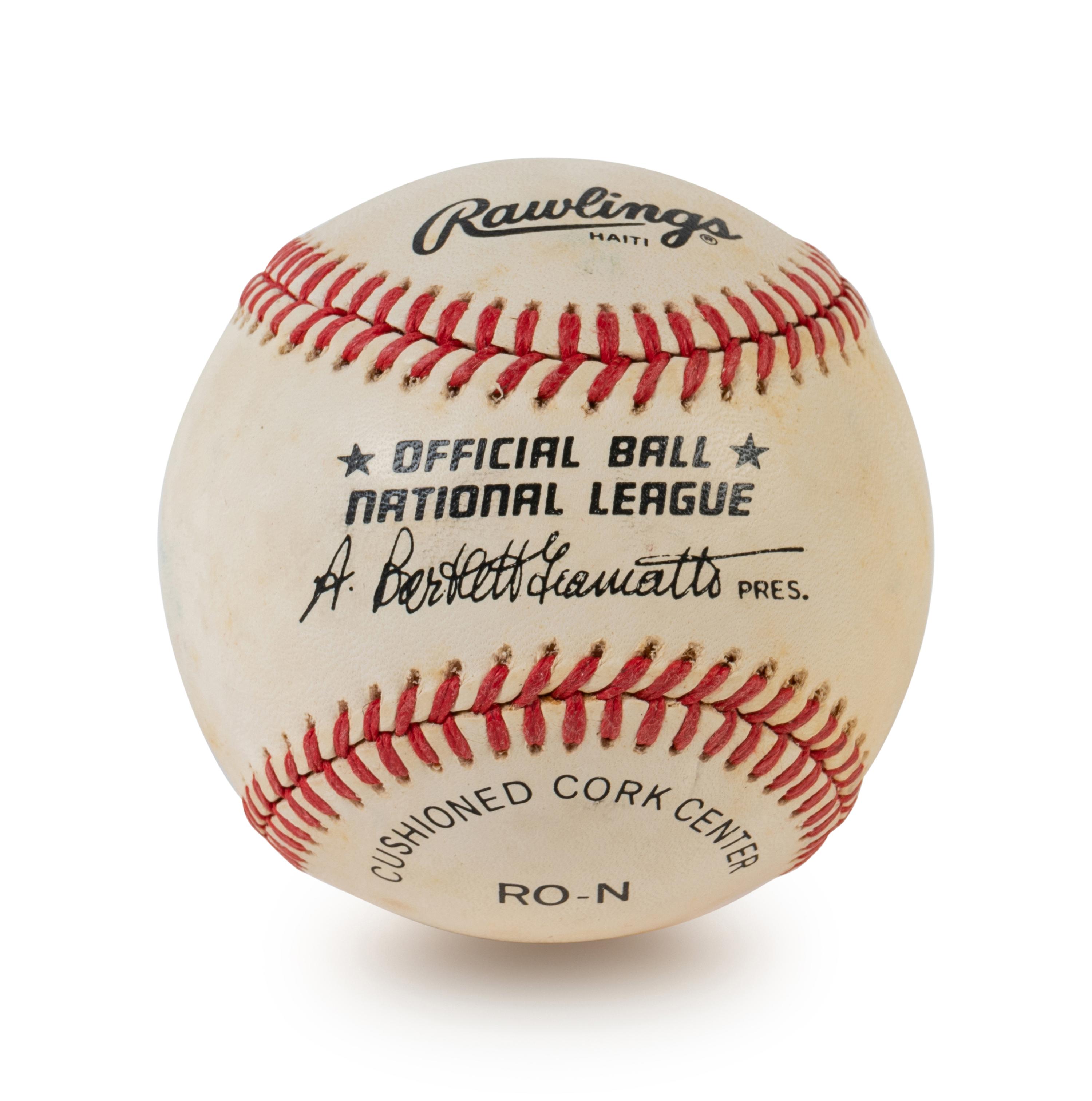 A Ted Williams and William H. Bill Terry Signed Baseball (BAS Beckett Authentication Services Certified),