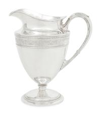 An American Silver Pitcher
