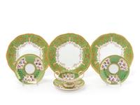 A Group of English Porcelain Articles