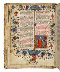 FOLLOWER OF TADDEO CRIVELLI (b. Ferrara, 1425; d. Bologna, 1479) The von Wolkenstein Breviary, for Franciscan Use, in Latin, illuminated manuscript on parchment [Italy, Ferrara? 1499]