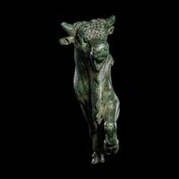 A Hellenistic Bronze Bull Forepart