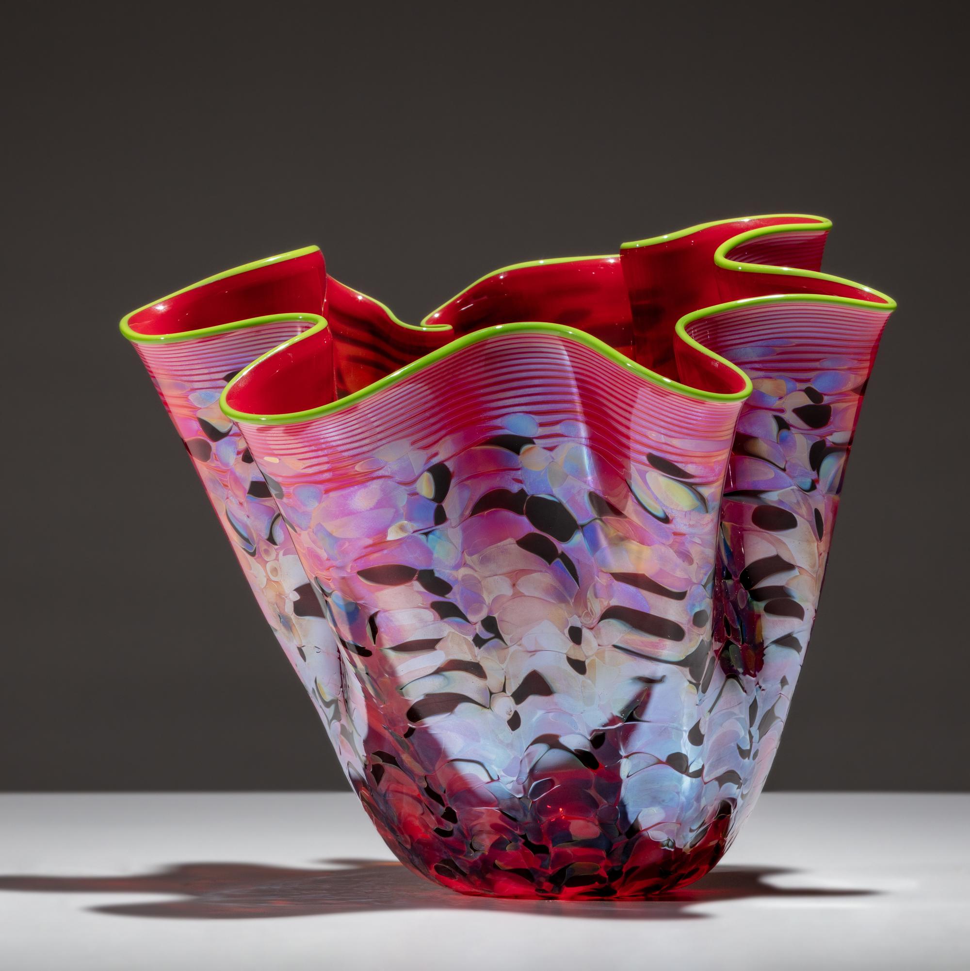 Dale Chihuly (American, b. 1941) — Ruby Macchia