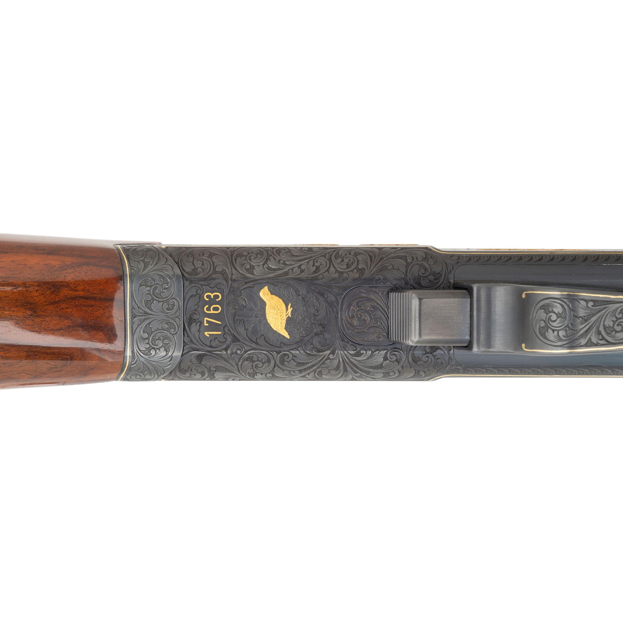 *Ljutic Mono Gun TC 12 Gauge Shotgun with Engraving Attributed to Angelo Bee