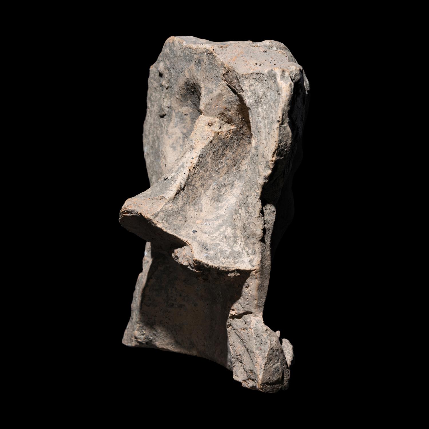 An Etruscan Terracotta Head of a Satyr