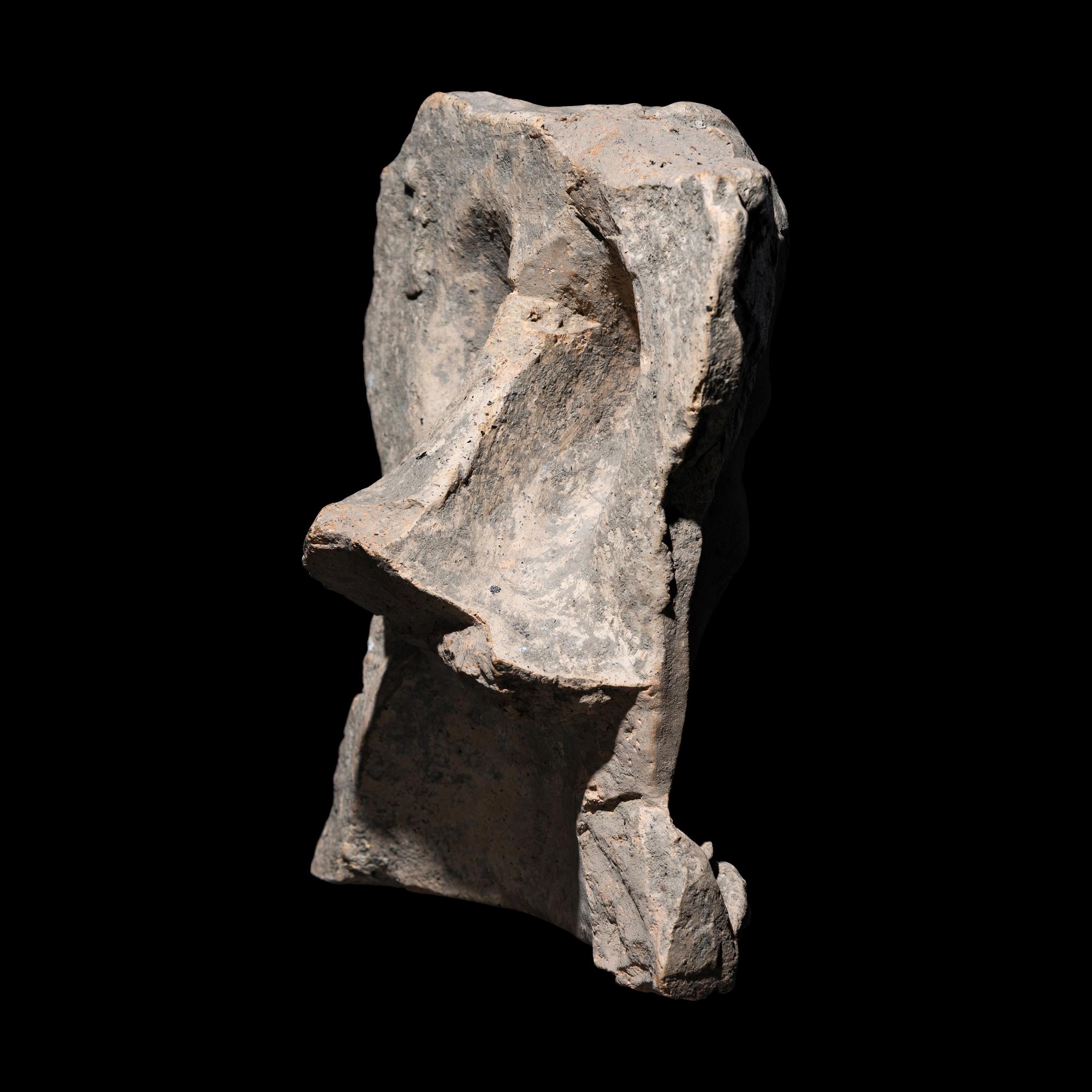 An Etruscan Terracotta Head of a Satyr