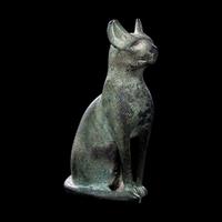An Egyptian Bronze Cat