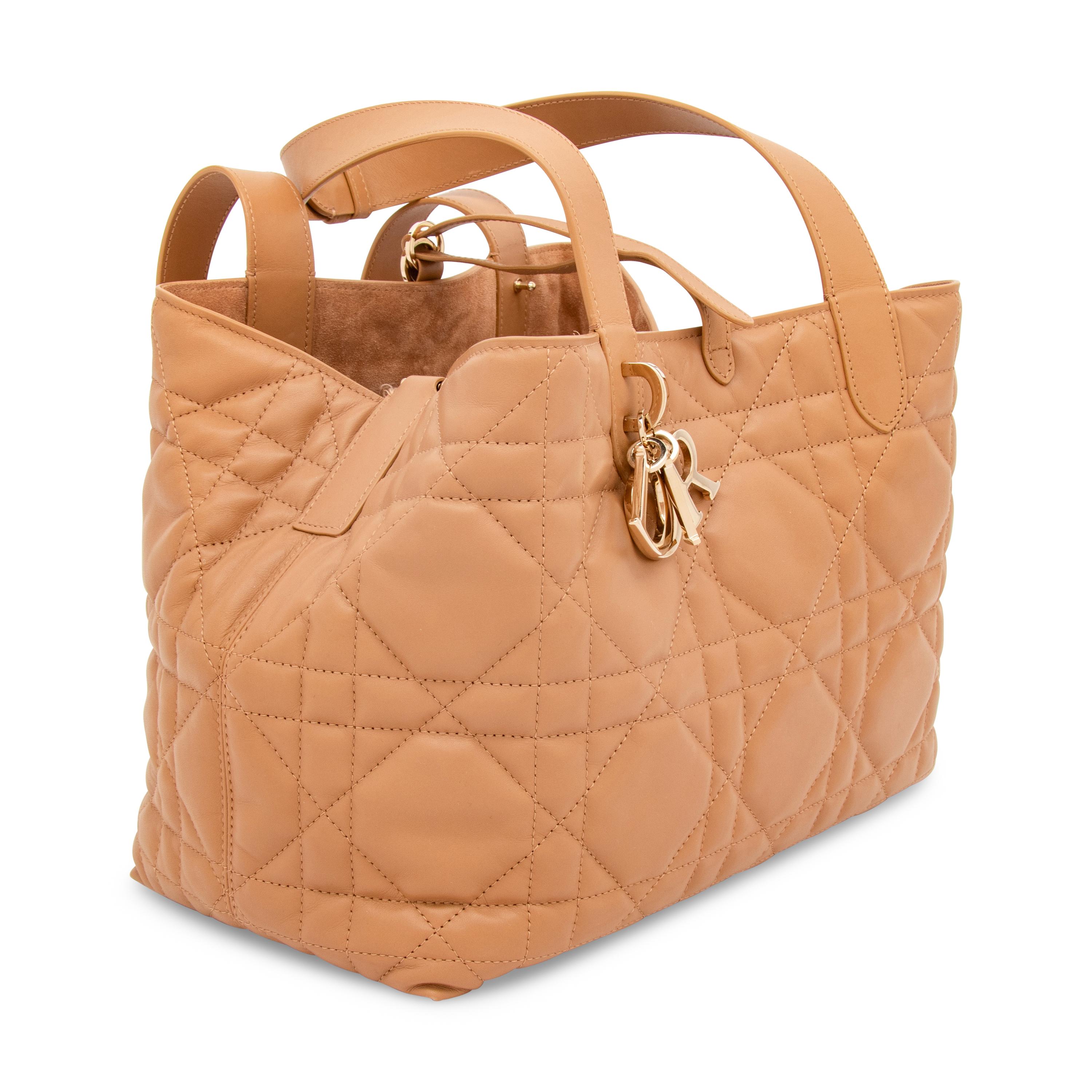 CHRISTIAN DIOR, QUILTED TOUJOURS TOTE