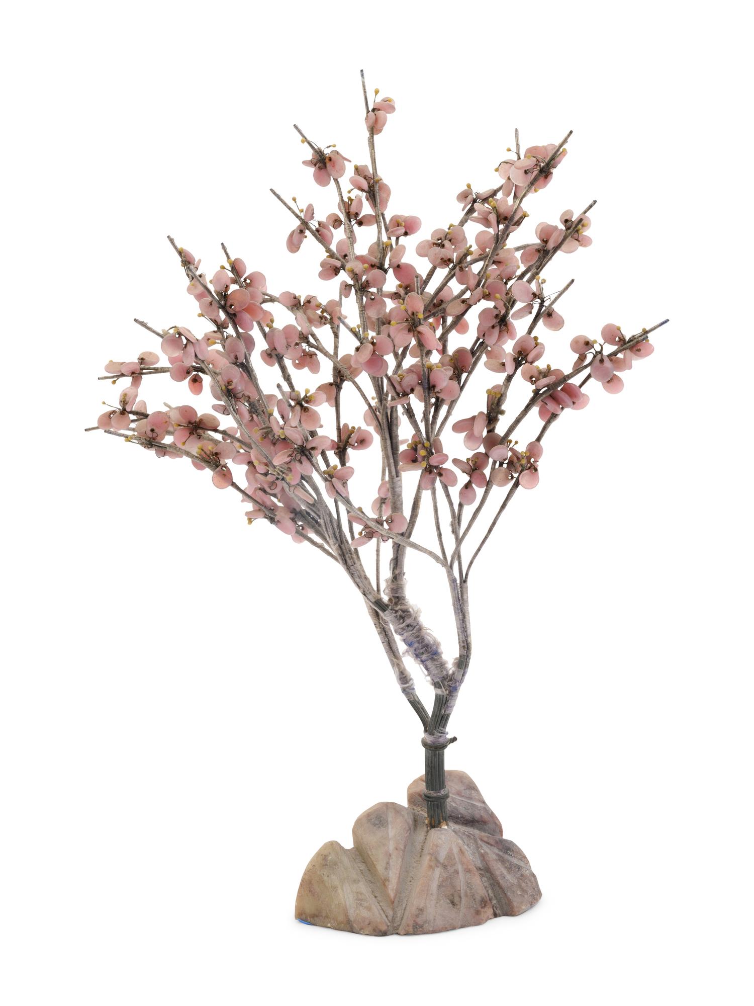 A Chinese Hardstone Model of a Tree