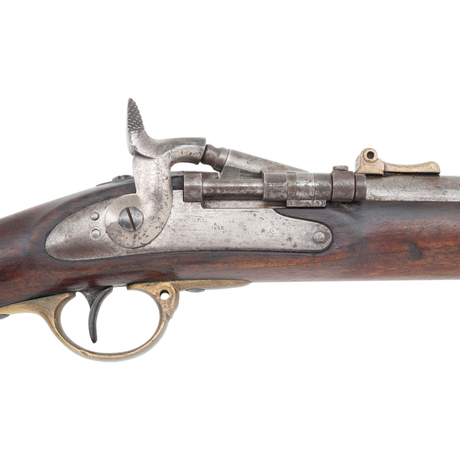 Rare Danish Model 1853/66 17mm Naval Rifle (Fládens Bagladeriffel m/1853-66)