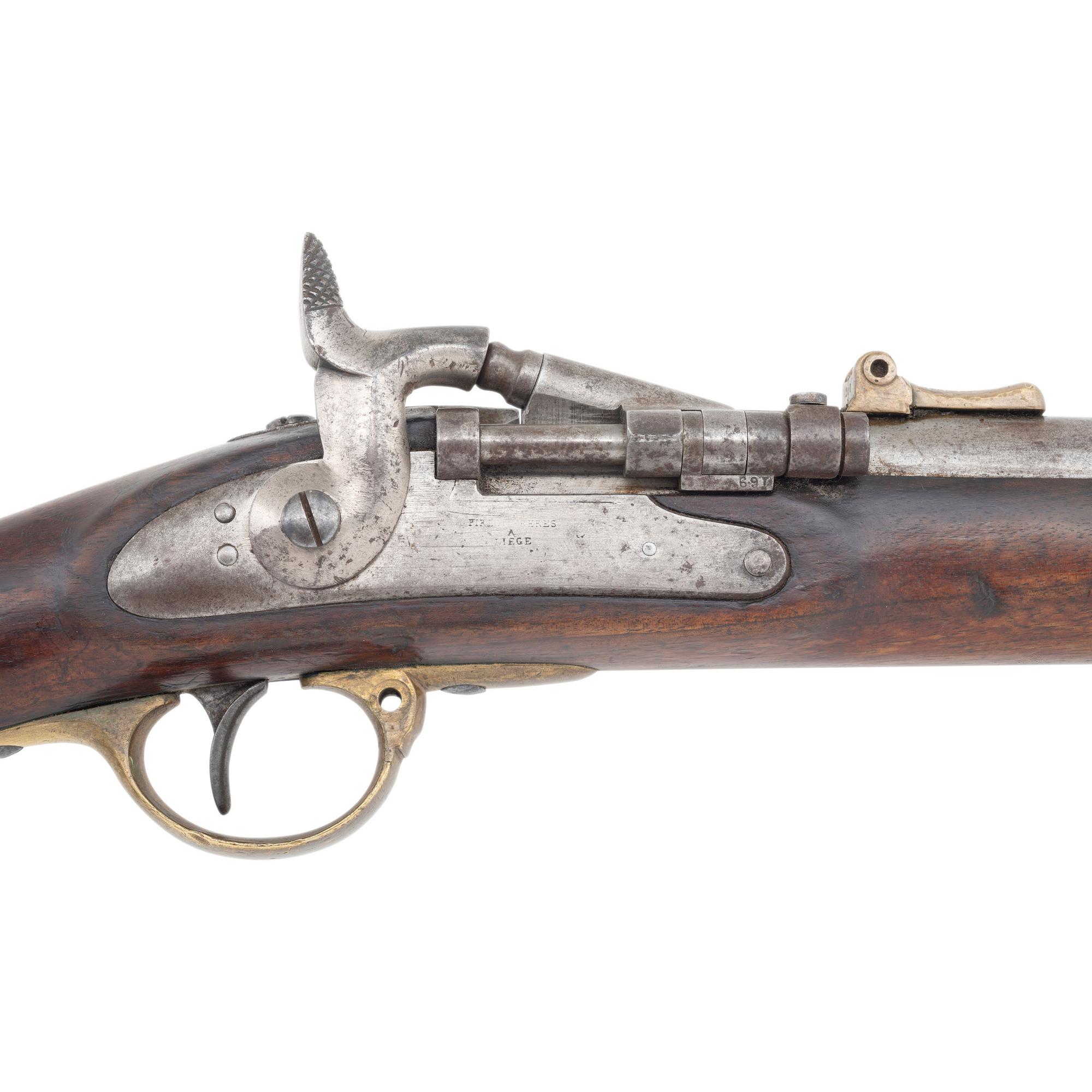 Rare Danish Model 1853/66 17mm Naval Rifle (Fládens Bagladeriffel m/1853-66)