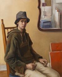 Peter Roos, (American, b. 1955), Self-Portrait