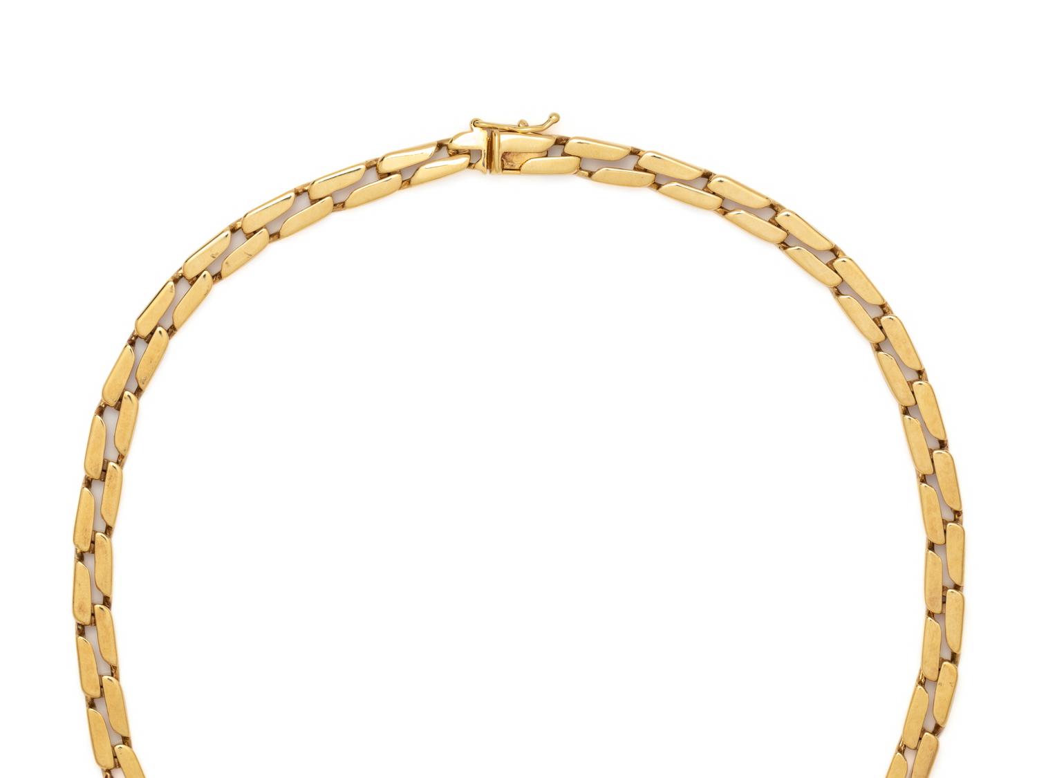 YELLOW GOLD NECKLACE